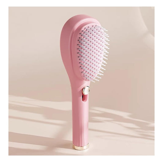 Scalp Massage Comb with Retractable Bristle