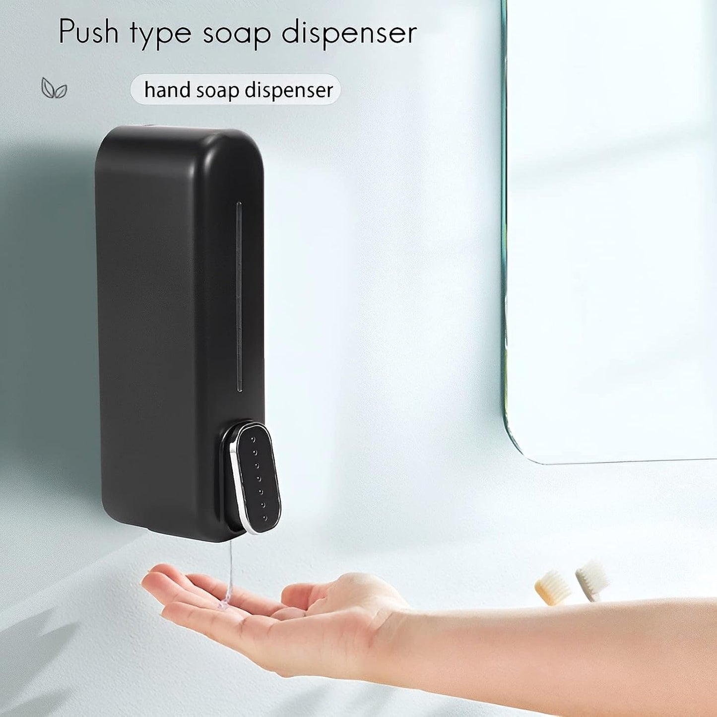 Press Wall-Mounted Dispenser Soap Manual