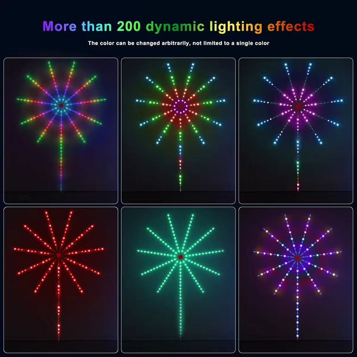 LED Fireworks Light